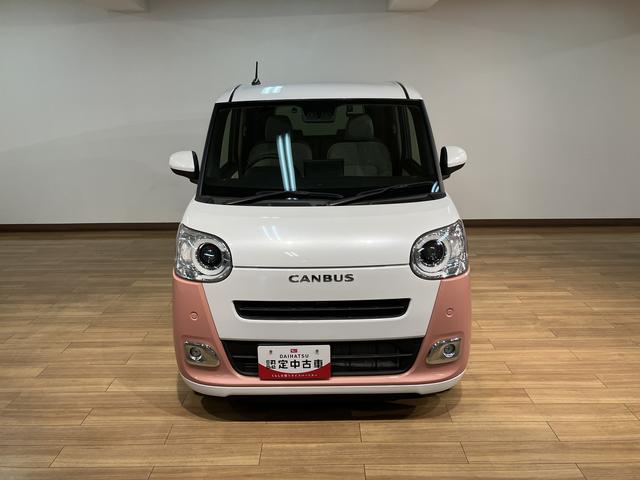 ムーヴキャンバス ストライプスGターボ ディスプレイオーディオ/ACC/ETC サポカーSワイド適合 アダプティブクルーズコントロール バックカメラ USB接続端子 電動パーキングブレーキ シートヒーター 両側オートスライドドア Pスタート ホッとカップホルダー キーフリー(2枚目)