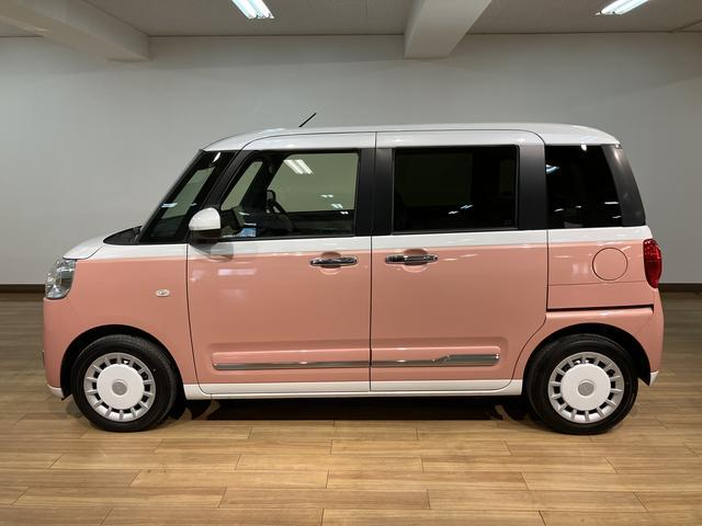 ムーヴキャンバス ストライプスGターボ ディスプレイオーディオ/ACC/ETC サポカーSワイド適合 アダプティブクルーズコントロール バックカメラ USB接続端子 電動パーキングブレーキ シートヒーター 両側オートスライドドア Pスタート ホッとカップホルダー キーフリー(13枚目)