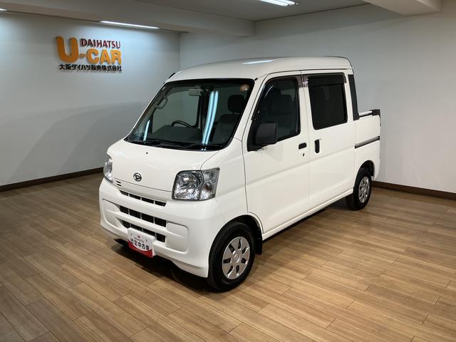 ハイゼットカーゴ デッキバンＧ／ナビ／前ドラレコ／４ＷＤ／キーレス　１年間走行距離無制限保証／走行３．２万ｋｍ／ナビ（ＮＭＺＫ－Ｗ６７Ｄ）／社外前ドラレコ／ハロゲンヘッドライト／キーレスエントリー／マニュアルエアコン／フロントパワーウィンドウ／マット／バイザー（9枚目）