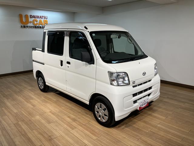 ハイゼットカーゴ デッキバンＧ／ナビ／前ドラレコ／４ＷＤ／キーレス　１年間走行距離無制限保証／走行３．２万ｋｍ／ナビ（ＮＭＺＫ－Ｗ６７Ｄ）／社外前ドラレコ／ハロゲンヘッドライト／キーレスエントリー／マニュアルエアコン／フロントパワーウィンドウ／マット／バイザー（11枚目）