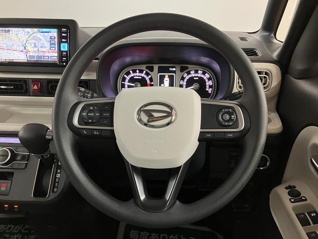 ムーヴキャンバス ストライプスＧターボ　２５年ナビ／ＦＲドラレコ／バックカメラ　２５年モデルナビ／バックカメラ／ステアリングスイッチ／前後ドラレコ／クルーズコントロール／前席シートヒーター／電動パーキングブレーキ／両側パワースライドドア／ＬＥＤヘッドライト・フォグランプ（33枚目）