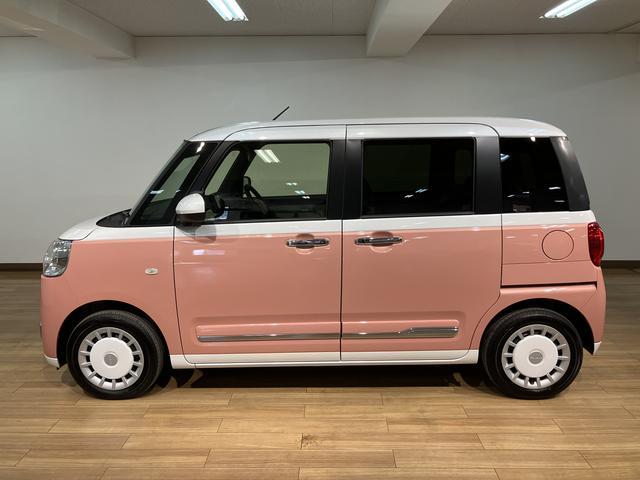 ムーヴキャンバス ストライプスＧ　２５年ナビ／ＦＲドラレコ／バックカメラ　サポカーＳワイド適合　バックカメラ対応　ＵＳＢ接続端子　電動パーキングブレーキ　シートヒーター　両側オートスライドドア　Ｐスタート　ホッとカップホルダー　キーフリー（13枚目）