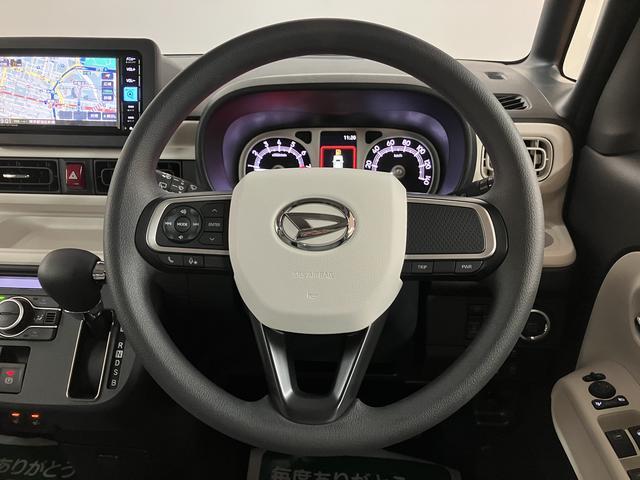 ムーヴキャンバス ストライプスＧ　２５年ナビ／ＦＲドラレコ／バックカメラ　サポカーＳワイド適合　バックカメラ対応　ＵＳＢ接続端子　電動パーキングブレーキ　シートヒーター　両側オートスライドドア　Ｐスタート　ホッとカップホルダー　キーフリー（19枚目）