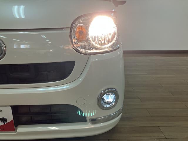 ムーヴキャンバス Ｘリミテッド　ＳＡＩＩ　ＡＵＸ入力端子付ＣＤ／両側ＰＳＤ　※修復歴有　スマートアシストＩＩ　ハロゲンヘッド／フォグ　ＡＵＸ入力端子付ＣＤチューナー　両側電動スライドドア　キーフリー　オートエアコン　電動格納ミラー　盗難防止セキュリティアラーム　置き楽ボックス（9枚目）