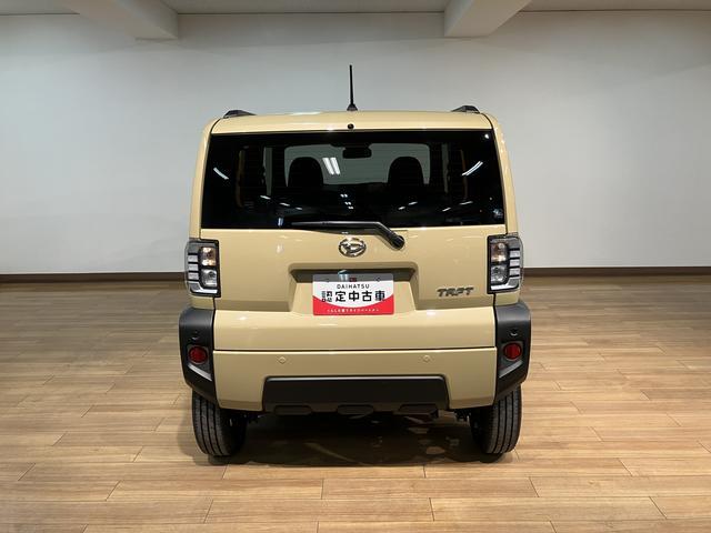 タフト Ｇターボ　Ｒ７年式／バックカメラ対応／ＡＣＣ／ガラスルーフ　スカイフィールトップ　アダプティブクルーズコントロール　ＬＥＤヘッド／フォグ　運／助シートヒーター　プッシュボタンスタート　キーフリー　電動パーキングブレーキ　バックカメラ　１５インチアルミホイール（10枚目）