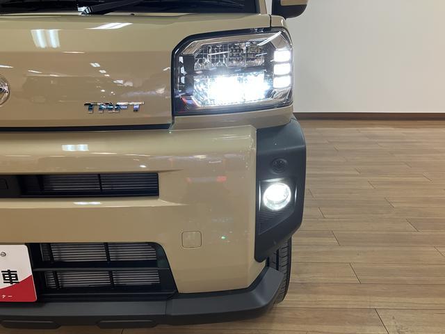 タフト Ｇターボ　Ｒ７年式／バックカメラ対応／ＡＣＣ／ガラスルーフ　スカイフィールトップ　アダプティブクルーズコントロール　ＬＥＤヘッド／フォグ　運／助シートヒーター　プッシュボタンスタート　キーフリー　電動パーキングブレーキ　バックカメラ　１５インチアルミホイール（40枚目）