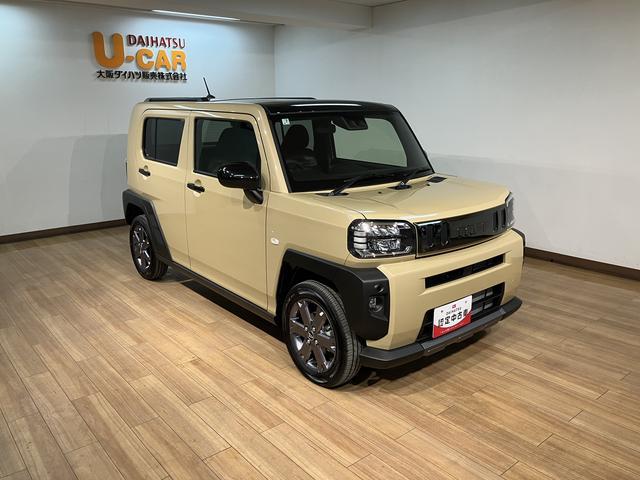 タフト Ｇターボ　ダーククロムベンチャー　ＡＣＣ／バックカメラ対応　スカイフィールトップ　アダプティブクルーズコントロール　ＬＥＤヘッド／フォグ　運／助シートヒーター　プッシュボタンスタート　キーフリー　電動パーキングブレーキ　バックカメラ　１５インチアルミホイール（13枚目）