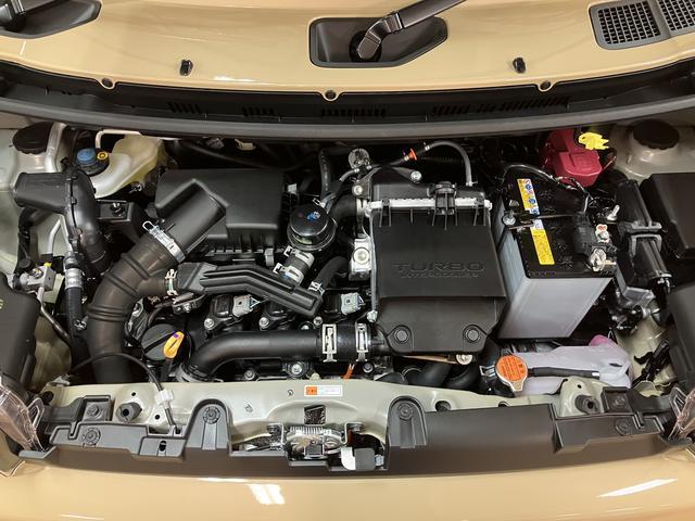 タフト Ｇターボ　ダーククロムベンチャー　ＡＣＣ／バックカメラ対応　スカイフィールトップ　アダプティブクルーズコントロール　ＬＥＤヘッド／フォグ　運／助シートヒーター　プッシュボタンスタート　キーフリー　電動パーキングブレーキ　バックカメラ　１５インチアルミホイール（42枚目）