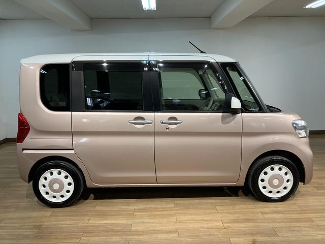 タント X ホワイトアクセントSAIII ナビ/Bカメラ/ETC スマートアシストIII ハロゲンヘッドライト ナビ バックカメラ ETC 左電動両側スライドドア オートエアコン キーフリー 盗難防止セキュリティアラーム 運転席シートヒーター ホワイトルーフ(12枚目)