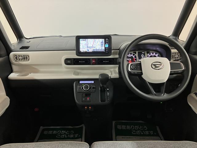 ムーヴキャンバス ストライプスＧ　Ｒ７年式／ナビ／ＦＲドラレコ／バックカメラ　サポカーＳワイド適合　バックカメラ対応　ＵＳＢ接続端子　電動パーキングブレーキ　シートヒーター　両側オートスライドドア　Ｐスタート　ホッとカップホルダー　キーフリー（10枚目）