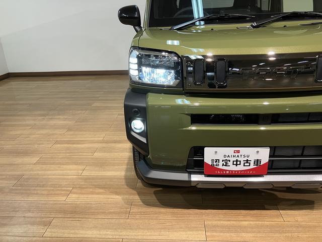 タフト Gターボ ダーククロムベンチャー R7年式/ガラスルーフ スカイフィールトップ アダプティブクルーズコントロール LEDヘッド/フォグ 運/助シートヒーター プッシュボタンスタート キーフリー 電動パーキングブレーキ バックカメラ 15インチアルミホイール(10枚目)