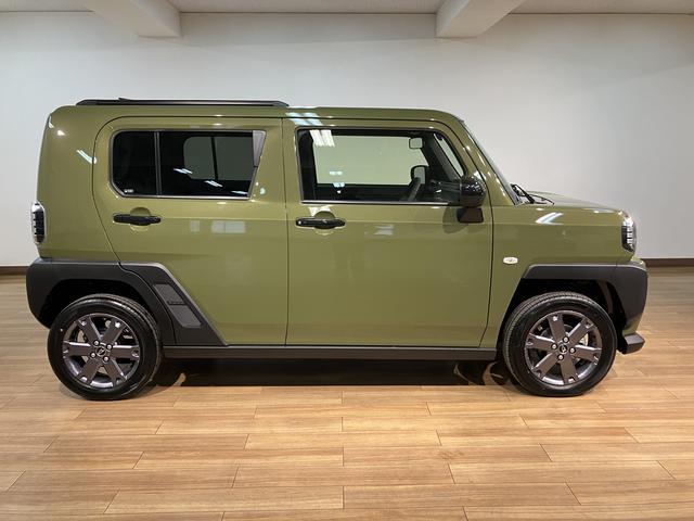 タフト Gターボ ダーククロムベンチャー R7年式/ガラスルーフ スカイフィールトップ アダプティブクルーズコントロール LEDヘッド/フォグ 運/助シートヒーター プッシュボタンスタート キーフリー 電動パーキングブレーキ バックカメラ 15インチアルミホイール(15枚目)