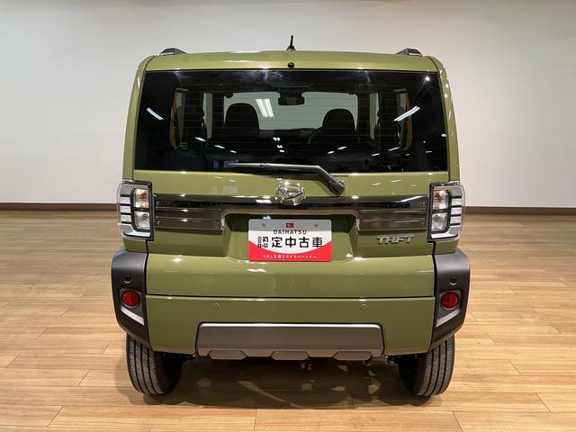 タフト Gターボ ダーククロムベンチャー R7年式/ガラスルーフ スカイフィールトップ アダプティブクルーズコントロール LEDヘッド/フォグ 運/助シートヒーター プッシュボタンスタート キーフリー 電動パーキングブレーキ バックカメラ 15インチアルミホイール(36枚目)