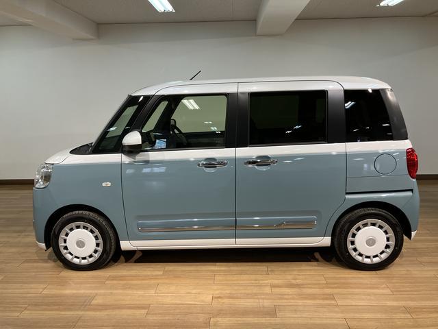 ムーヴキャンバス ストライプスＧ　Ｒ７年式／ナビ／ＦＲドラレコ／バックカメラ　サポカーＳワイド適合　バックカメラ対応　ＵＳＢ接続端子　電動パーキングブレーキ　シートヒーター　両側オートスライドドア　Ｐスタート　ホッとカップホルダー　キーフリー（12枚目）