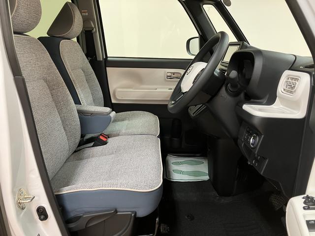 ムーヴキャンバス ストライプスＧターボ　２５年ナビ／ＦＲドラレコ／バックカメラ　サポカーＳワイド適合　ＵＳＢ接続端子　電動パーキングブレーキ　シートヒーター　両側オートスライドドア　Ｐスタート　全車速追従機能付ＡＣＣ　ホッとカップホルダー　キーフリー（29枚目）