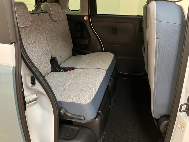 ムーヴキャンバス ストライプスＧ　２５年ナビ／ＦＲドラレコ／バックカメラ　サポカーＳワイド適合　パノラマモニター対応　ＵＳＢ接続端子　電動パーキングブレーキ　シートヒーター　両側オートスライドドア　Ｐスタート　ホッとカップホルダー　キーフリー（32枚目）