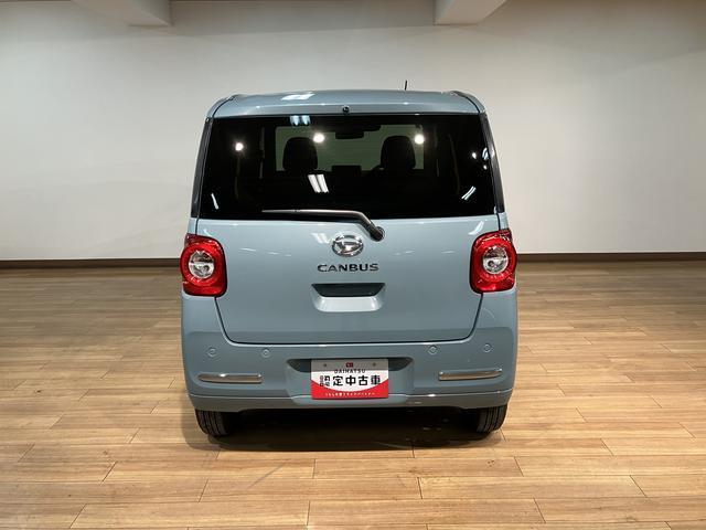 ムーヴキャンバス セオリーＧターボ　弊社元試乗車／ナビ／バックカメラ　サポカーＳワイド適合　ＵＳＢ接続端子　電動パーキングブレーキ　シートヒーター　両側オートスライドドア　Ｐスタート　全車速追従機能付ＡＣＣ　ホッとカップホルダー　キーフリー（24枚目）