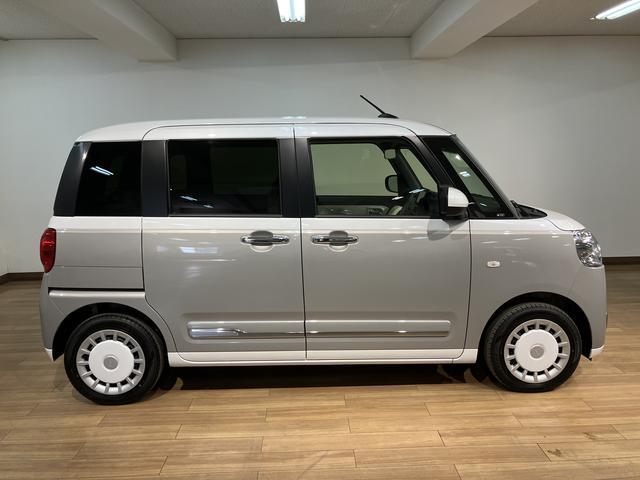 ムーヴキャンバス ストライプスＧ　弊社元試乗車／２５年ナビ／バックカメラ　サポカーＳワイド適合　バックカメラ対応　ＵＳＢ接続端子　電動パーキングブレーキ　シートヒーター　両側オートスライドドア　Ｐスタート　ホッとカップホルダー　キーフリー（14枚目）