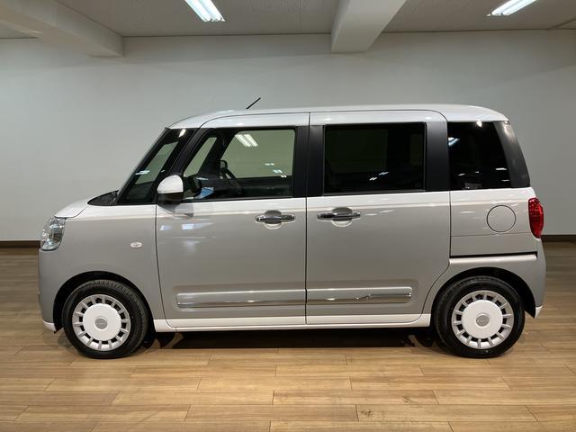 ムーヴキャンバス ストライプスＧ　弊社元試乗車／２５年ナビ／バックカメラ　サポカーＳワイド適合　バックカメラ対応　ＵＳＢ接続端子　電動パーキングブレーキ　シートヒーター　両側オートスライドドア　Ｐスタート　ホッとカップホルダー　キーフリー（15枚目）