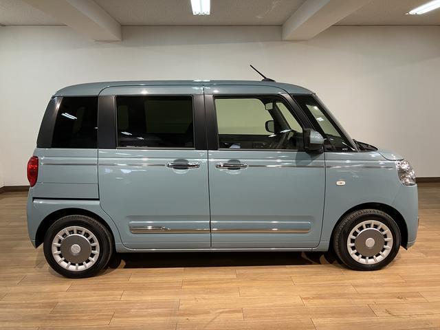 ムーヴキャンバス セオリーGターボ 弊社元試乗車/25年ナビ/バックカメラ サポカーSワイド適合 USB接続端子 電動パーキングブレーキ シートヒーター 両側オートスライドドア Pスタート 全車速追従機能付ACC ホッとカップホルダー キーフリー(11枚目)