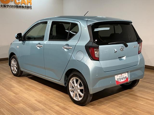 ミライース G SAIII サポカーSワイド適合 元弊社試乗車 R7/1登録・走行0.1万km・元弊社試乗車・プッシュスタート・バックカメラ・14インチアルミホイール・電動格納ドアミラー・LEDライト・衝突回避軽減ブレーキ・誤発進抑制機能・前後コーナーセンサー(10枚目)