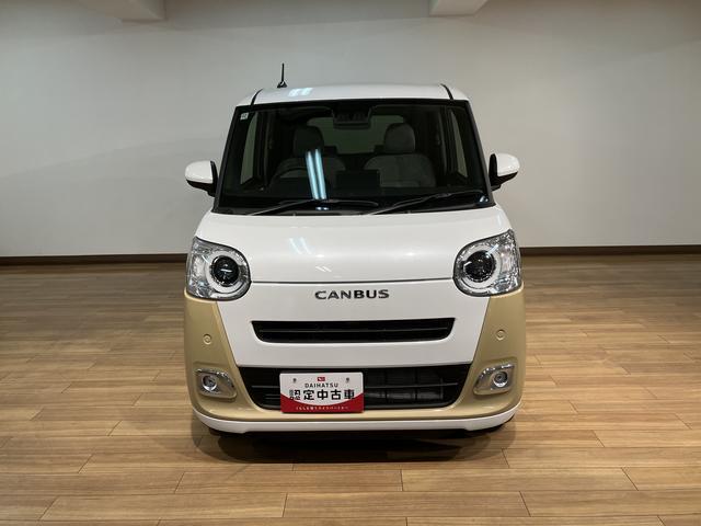 ムーヴキャンバス ストライプスＧ　弊社元試乗車／２５年ナビ／バックカメラ　弊社元試乗車／ナビ２５年モデル／バックカメラ／前席シートヒーター／ＬＥＤヘッドライト／両側電動スライドドア／コーナーセンサー／ホッとカップホルダー／プッシュボタンスタート／スマートキー（2枚目）