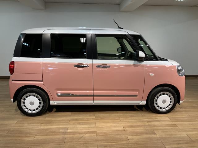 ムーヴキャンバス ストライプスG 弊社元試乗車/25年ナビ/バックカメラ サポカーSワイド適合 バックカメラ対応 USB接続端子 電動パーキングブレーキ シートヒーター 両側オートスライドドア Pスタート ホッとカップホルダー キーフリー(15枚目)