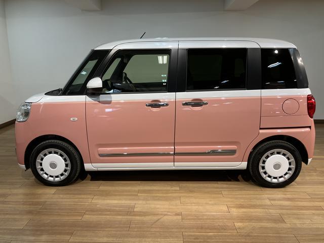 ムーヴキャンバス ストライプスG 弊社元試乗車/25年ナビ/バックカメラ サポカーSワイド適合 バックカメラ対応 USB接続端子 電動パーキングブレーキ シートヒーター 両側オートスライドドア Pスタート ホッとカップホルダー キーフリー(40枚目)