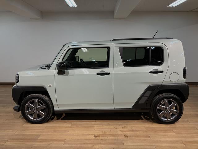 タフト Gターボダーククロムベンチャー 弊社元試乗車/ACC スカイフィールトップ アダプティブクルーズコントロール LEDヘッド/フォグ 運/助シートヒーター プッシュボタンスタート キーフリー 電動パーキングブレーキ バックカメラ 15インチアルミホイール(14枚目)