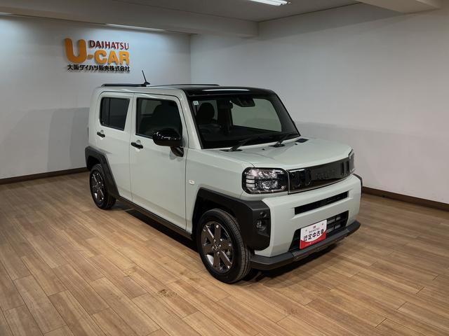 タフト Gターボダーククロムベンチャー 弊社元試乗車/ACC スカイフィールトップ アダプティブクルーズコントロール LEDヘッド/フォグ 運/助シートヒーター プッシュボタンスタート キーフリー 電動パーキングブレーキ バックカメラ 15インチアルミホイール(15枚目)