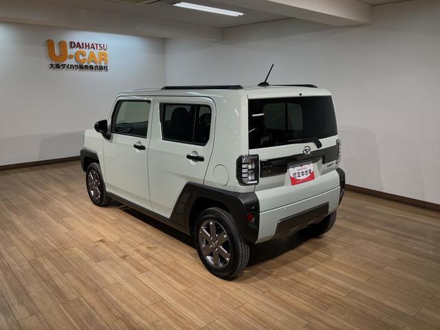 タフト Gターボダーククロムベンチャー 弊社元試乗車/ACC スカイフィールトップ アダプティブクルーズコントロール LEDヘッド/フォグ 運/助シートヒーター プッシュボタンスタート キーフリー 電動パーキングブレーキ バックカメラ 15インチアルミホイール(17枚目)