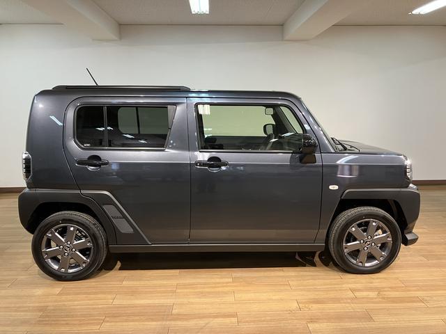 タフト Ｇ　ダーククロムベンチャー　弊社元試乗車／Ｂカメラ　スカイフィールトップ　アダプティブクルーズコントロール　ＬＥＤヘッドライト／フォグ　シートヒーター　プッシュボタンスタート　キーフリー　電動パーキングブレーキ　バックカメラ　１５インチアルミホイール（11枚目）