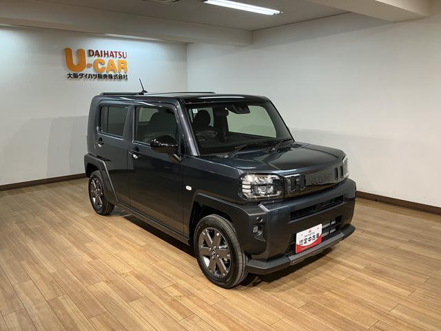 タフト Ｇ　ダーククロムベンチャー　弊社元試乗車／Ｂカメラ　スカイフィールトップ　アダプティブクルーズコントロール　ＬＥＤヘッドライト／フォグ　シートヒーター　プッシュボタンスタート　キーフリー　電動パーキングブレーキ　バックカメラ　１５インチアルミホイール（14枚目）