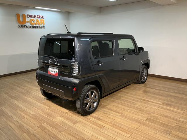 タフト Ｇ　ダーククロムベンチャー　弊社元試乗車／Ｂカメラ　スカイフィールトップ　アダプティブクルーズコントロール　ＬＥＤヘッドライト／フォグ　シートヒーター　プッシュボタンスタート　キーフリー　電動パーキングブレーキ　バックカメラ　１５インチアルミホイール（15枚目）