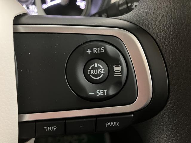 ムーヴキャンバス ストライプスＧターボ　２５年モデルナビ／Ｂカメラ／ＡＣＣ　走行無制限１年保証　両側電動スライドドア　アダプティブクルーズコントロール　前後コーナーセンサー　前席シートヒーター　ホッとカップホルダー　オートマチックハイビーム　ＬＥＤヘッドライト　スマートキー（9枚目）