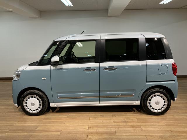 ムーヴキャンバス ストライプスＧターボ　２５年モデルナビ／Ｂカメラ／ＡＣＣ　走行無制限１年保証　両側電動スライドドア　アダプティブクルーズコントロール　前後コーナーセンサー　前席シートヒーター　ホッとカップホルダー　オートマチックハイビーム　ＬＥＤヘッドライト　スマートキー（13枚目）