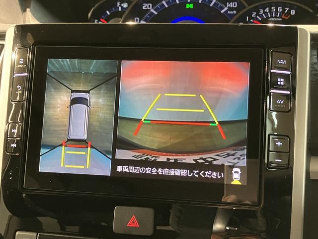 タント カスタムRS トップエディションリミテッドSAIII ナビ スマートアシストIII LEDヘッドライト 8インチナビ パノラマカメラ ドラレコ ETC 両側電動スライドドア オートエアコン キーフリー 盗難防止セキュリティアラーム(7枚目)