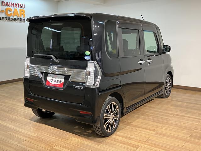 タント カスタムRS トップエディションリミテッドSAIII ナビ スマートアシストIII LEDヘッドライト 8インチナビ パノラマカメラ ドラレコ ETC 両側電動スライドドア オートエアコン キーフリー 盗難防止セキュリティアラーム(37枚目)