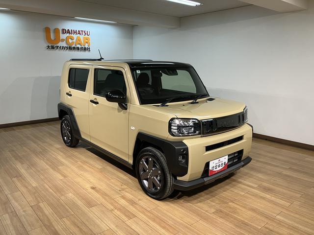 タフト Gターボ ダーククロムベンチャー バックカメラ対応/ACC スカイフィールトップ アダプティブクルーズコントロール LEDヘッド/フォグ 運/助シートヒーター プッシュボタンスタート キーフリー 電動パーキングブレーキ バックカメラ 15インチアルミホイール(13枚目)