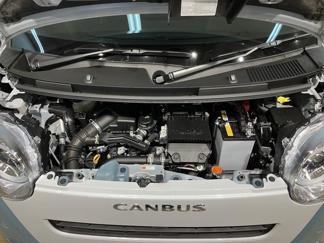 ムーヴキャンバス ストライプスＧターボ　２５年ナビ／バックカメラ／ＡＣＣ　走行無制限１年保証　両側電動スライドドア　アダプティブクルーズコントロール　前後コーナーセンサー　前席シートヒーター　ホッとカップホルダー　オートマチックハイビーム　ＬＥＤヘッドライト　スマートキー（13枚目）