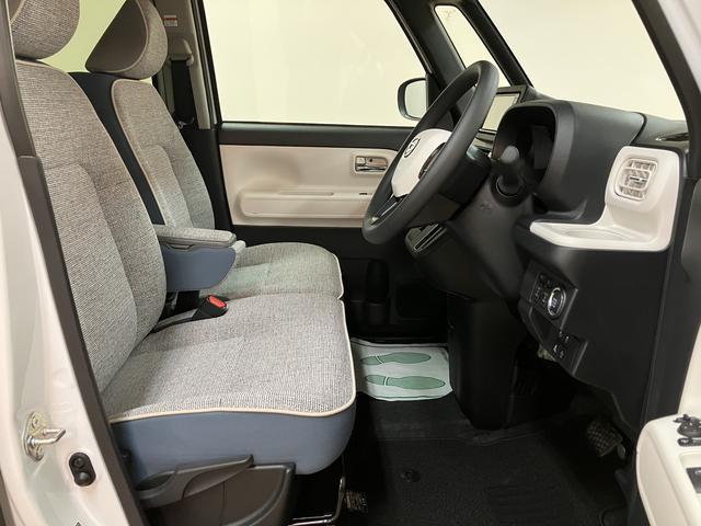 ムーヴキャンバス ストライプスＧ　２５年ナビ／バックカメラ／走行４ｋｍ　サポカーＳワイド適合　バックカメラ対応　ＵＳＢ接続端子　電動パーキングブレーキ　シートヒーター　両側オートスライドドア　Ｐスタート　ホッとカップホルダー　キーフリー（29枚目）