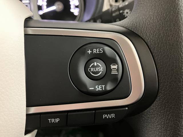 ムーヴキャンバス ストライプスＧターボ　２５年ナビ／バックカメラ／ＡＣＣ　走行無制限１年保証　両側電動スライドドア　アダプティブクルーズコントロール　前後コーナーセンサー　前席シートヒーター　ホッとカップホルダー　オートマチックハイビーム　ＬＥＤヘッドライト　スマートキー（8枚目）