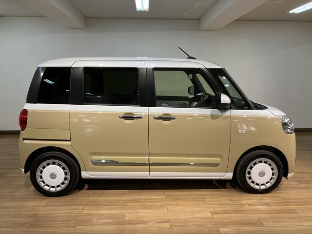 ムーヴキャンバス ストライプスＧターボ　２５年ナビ／バックカメラ／ＡＣＣ　走行無制限１年保証　両側電動スライドドア　アダプティブクルーズコントロール　前後コーナーセンサー　前席シートヒーター　ホッとカップホルダー　オートマチックハイビーム　ＬＥＤヘッドライト　スマートキー（11枚目）