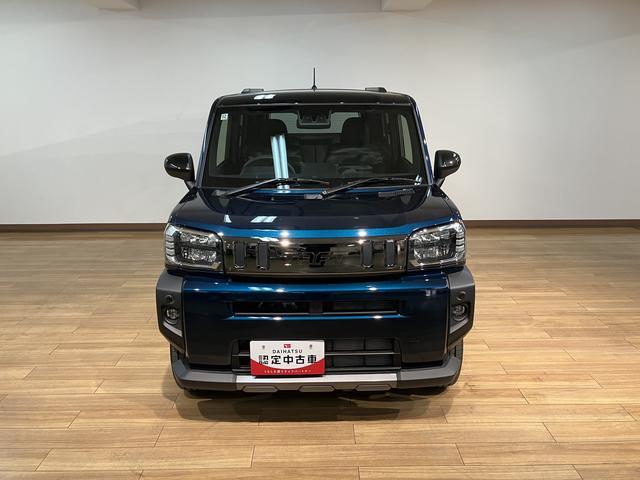 タフト Gターボ ダーククロムベンチャー/弊社元試乗車/Bカメラ対応 サポカーSワイド適合 スカイフィールトップ アダプティブクルーズコントロール LEDヘッド/フォグ 前席シートヒーター キーフリー 電動パーキングブレーキ バックカメラ 15インチアルミホイール(4枚目)