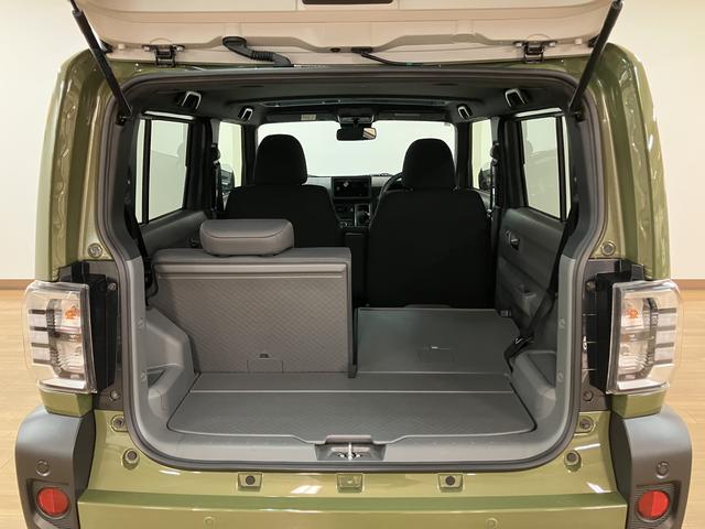 タフト Ｇターボ　ダーククロムベンチャー　Ｒ７年式／バックカメラ対応　スカイフィールトップ　アダプティブクルーズコントロール　ＬＥＤヘッド／フォグ　運／助シートヒーター　プッシュボタンスタート　キーフリー　電動パーキングブレーキ　バックカメラ　１５インチアルミホイール（24枚目）