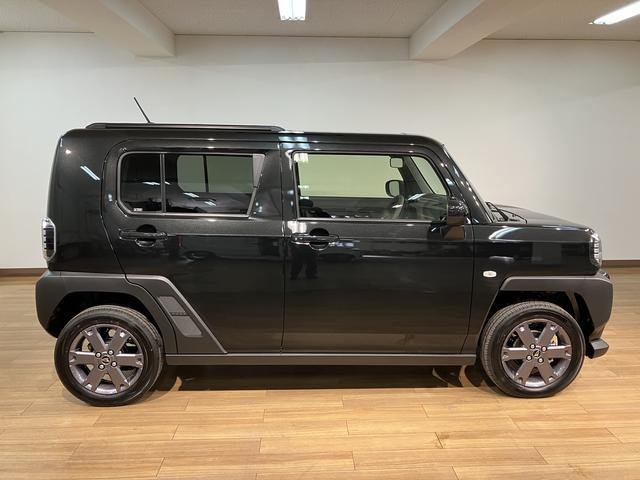 タフト Ｇターボ　ダーククロムベンチャー　Ｒ７年式／バックカメラ対応　スカイフィールトップ　アダプティブクルーズコントロール　ＬＥＤヘッド／フォグ　運／助シートヒーター　プッシュボタンスタート　キーフリー　電動パーキングブレーキ　バックカメラ　１５インチアルミホイール（11枚目）