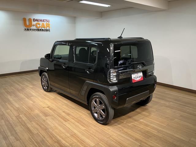 タフト Ｇターボ　ダーククロムベンチャー　Ｒ７年式／バックカメラ対応　スカイフィールトップ　アダプティブクルーズコントロール　ＬＥＤヘッド／フォグ　運／助シートヒーター　プッシュボタンスタート　キーフリー　電動パーキングブレーキ　バックカメラ　１５インチアルミホイール（15枚目）