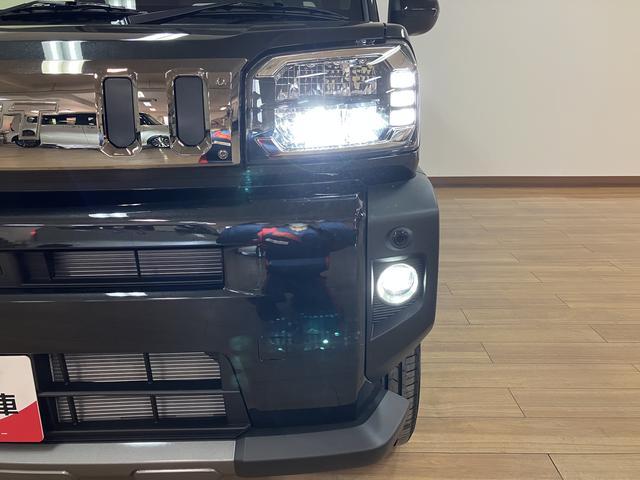 タフト Ｇターボ　ダーククロムベンチャー　Ｒ７年式／バックカメラ対応　スカイフィールトップ　アダプティブクルーズコントロール　ＬＥＤヘッド／フォグ　運／助シートヒーター　プッシュボタンスタート　キーフリー　電動パーキングブレーキ　バックカメラ　１５インチアルミホイール（40枚目）