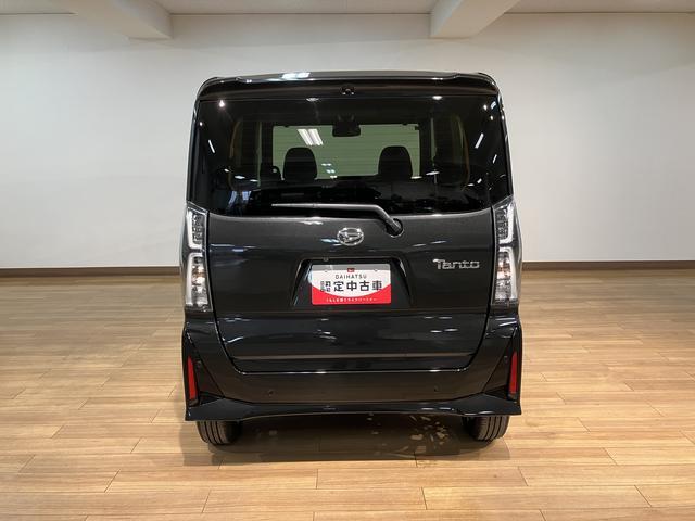 タント カスタムRS R6年式/25年ナビ/Bカメラ/走行14km ターボ スマートアシスト バックカメラ 両側リヤパワースライドドア プッシュボタンエンジンスタート シートヒーター LEDヘッドライト アルミホイール オートエアコン オートライト ABS(10枚目)