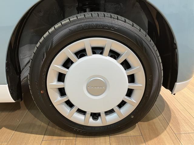 ムーヴキャンバス ストライプスＧ　Ｒ７年式／２５年モデルナビ／バックカメラ　サポカーＳワイド適合　バックカメラ対応　ＵＳＢ接続端子　電動パーキングブレーキ　シートヒーター　両側オートスライドドア　Ｐスタート　ホッとカップホルダー　キーフリー（40枚目）